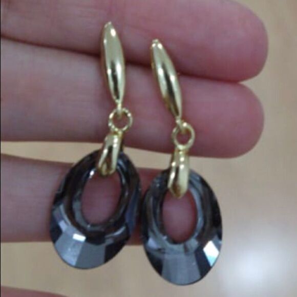 Swarovski authentic Crystals Gold plated rhodium - Picture 8 of 9